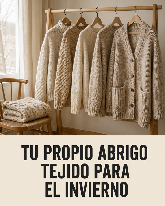 + 10 PATRONES Y TU ABRIGO DE ESTE INVIERNO