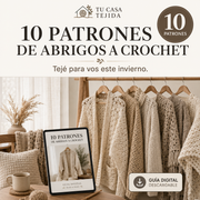 10 PATRONES DE ABRIGOS A CROCHET — Tejé prendas para usar este invierno.